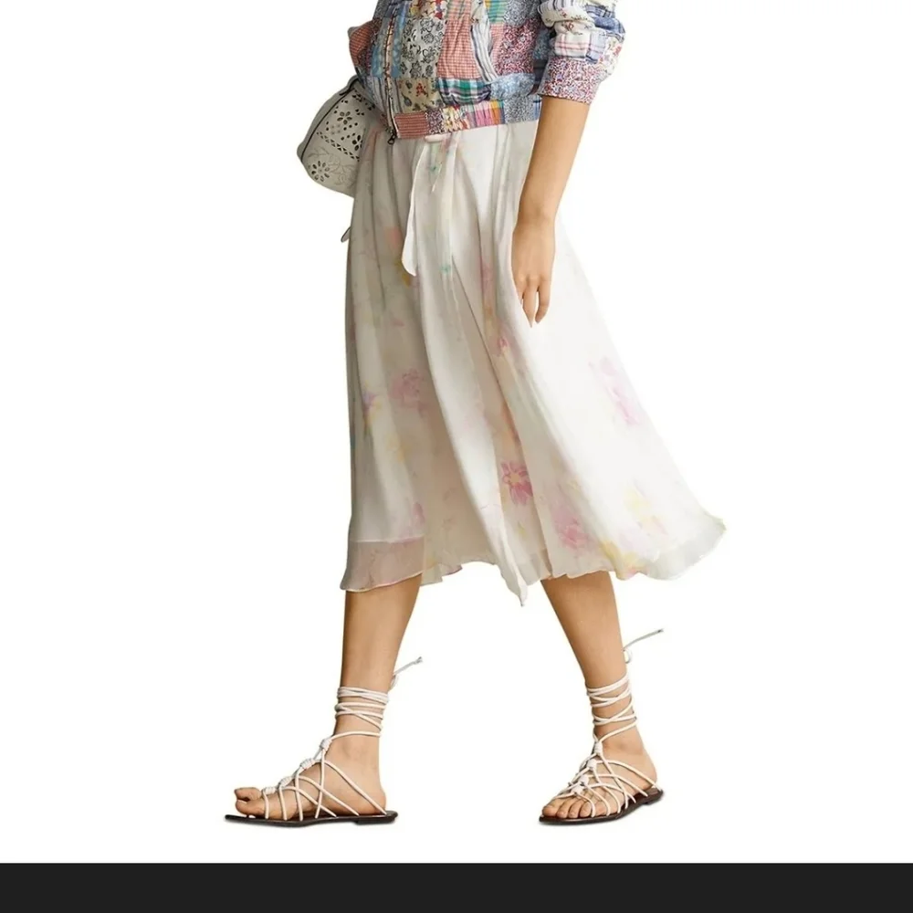 Polo Ralph Lauren RARE Multicolor Patchwork Cotton linen Bomber Jacket - Picture 8 of 8